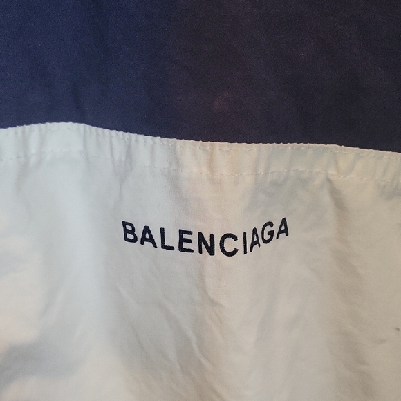 Balenciaga Men's Blue and White Jacket - Picture 3 of 12